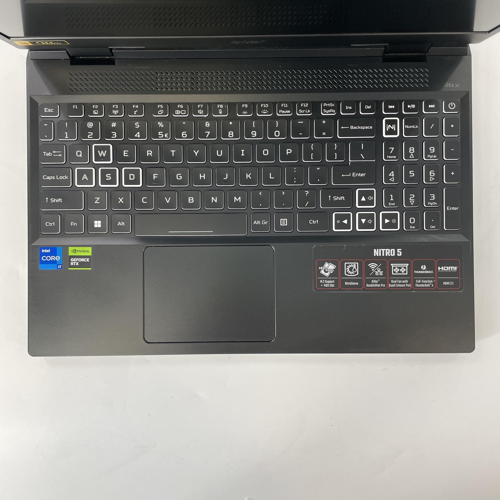 Acer Nitro 5 15.6 144Hz FHD 2.7 GHz i7-12650H 16GB 1TB SSD NVIDIA RTX 4050 Good