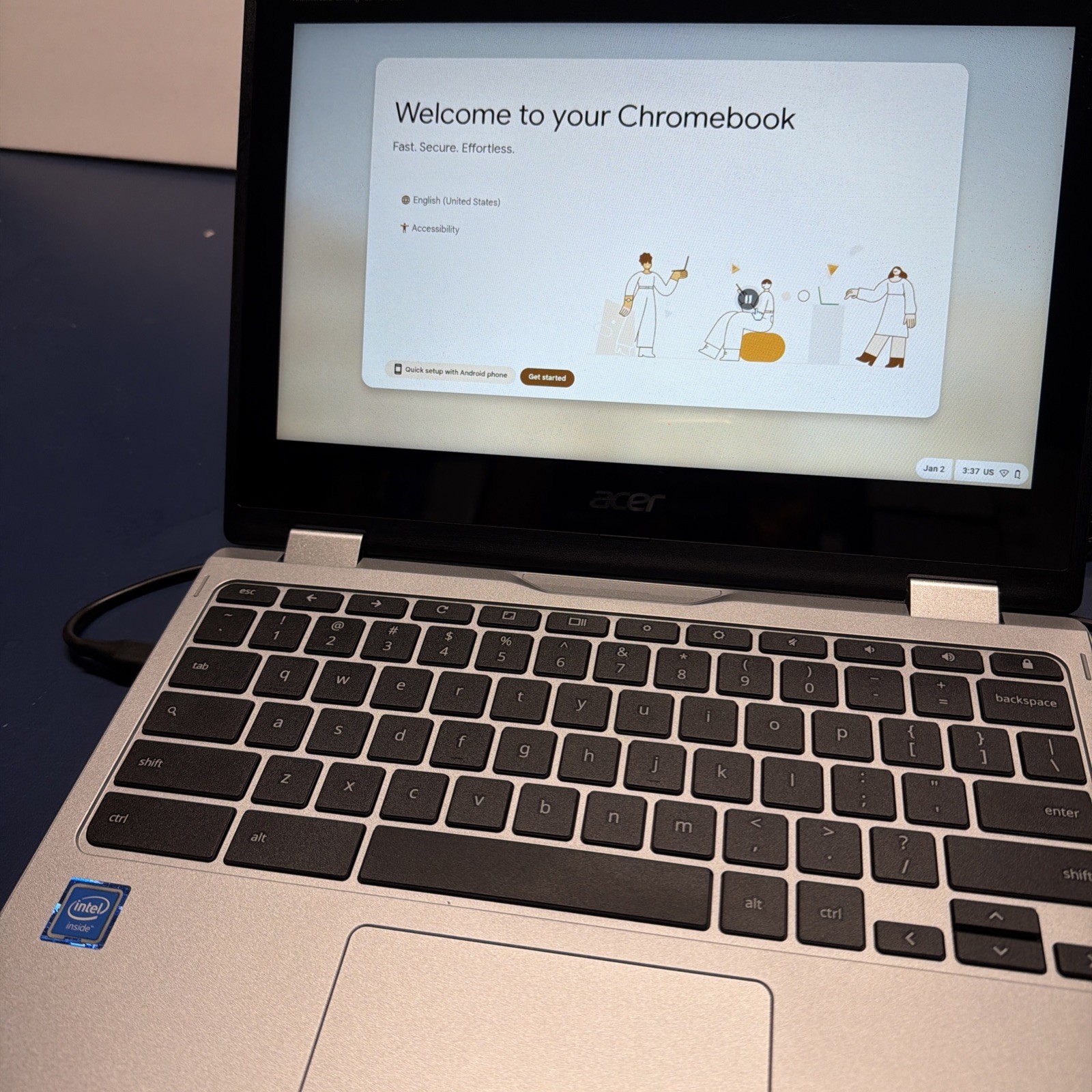 Acer Chromebook Spin 311 CP311-2H-C679 11.6 inch (32GB, Intel Celeron N