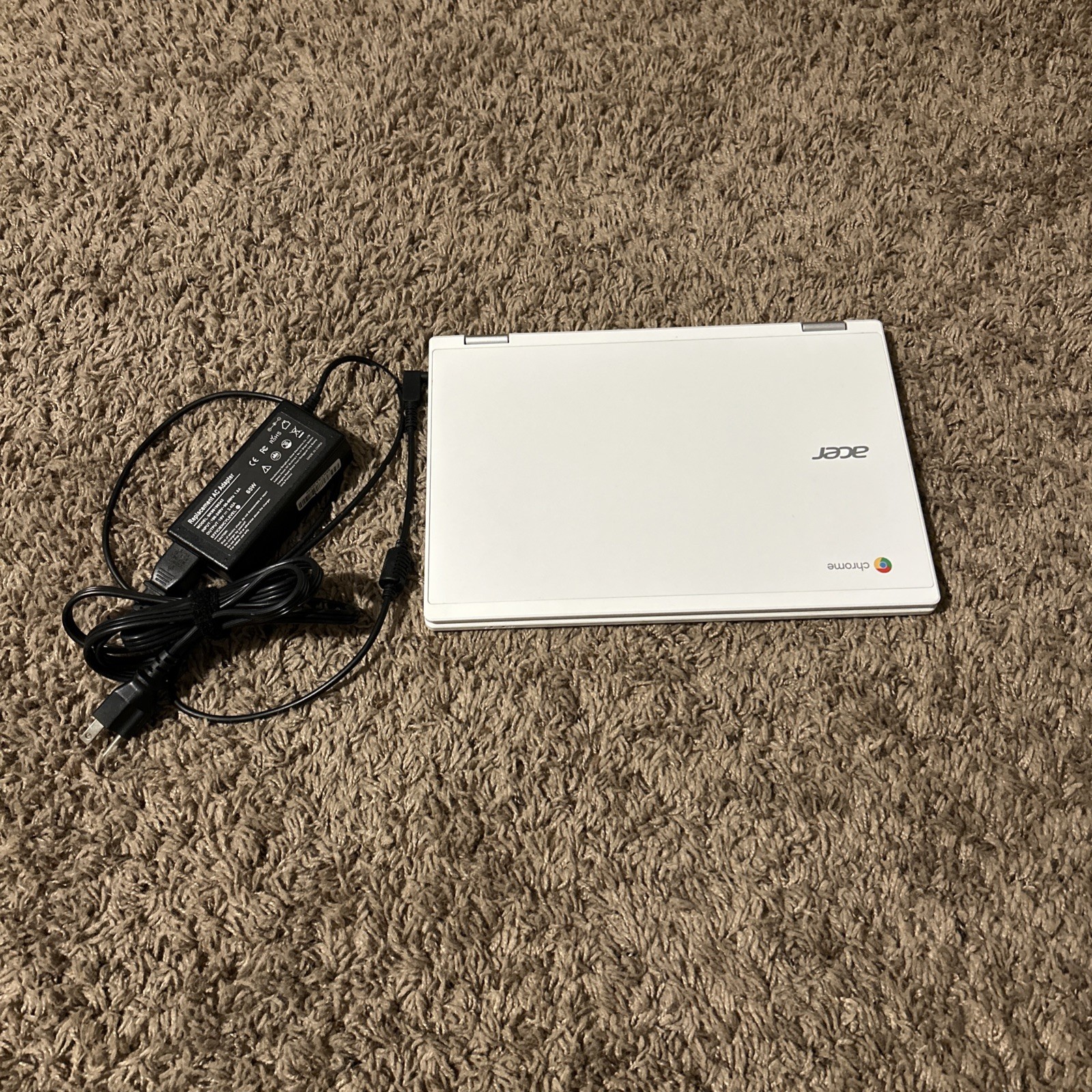 Acer Chromebook 11 CB3-131 11.6″ White Laptop – With Charger – Tested & Working
