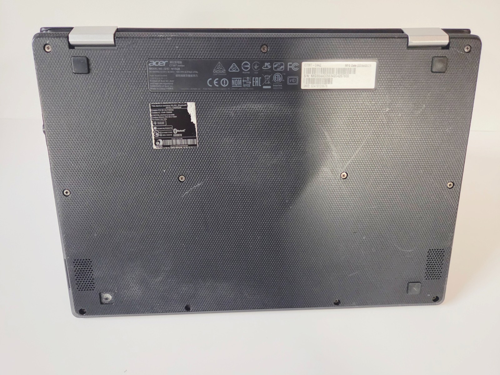 Acer C738T Chromebook 2-in-1 Touch Screen 360 Hinge 11.6″ inch. 4GB 16GB SSD
