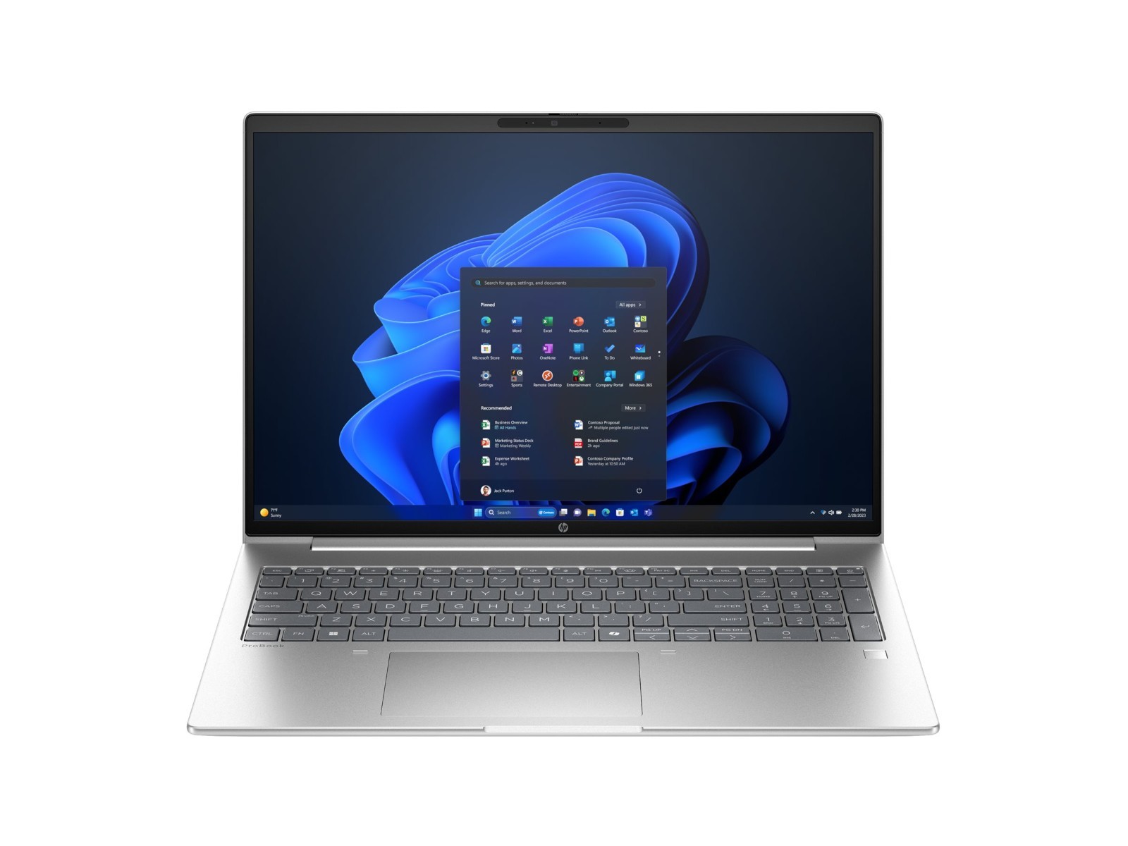 HP ProBook 4 G1a 16″ Touch Ryzen 7 250 16GB 512GB Radeon 780M Win 11 Pro 3Yr Wty