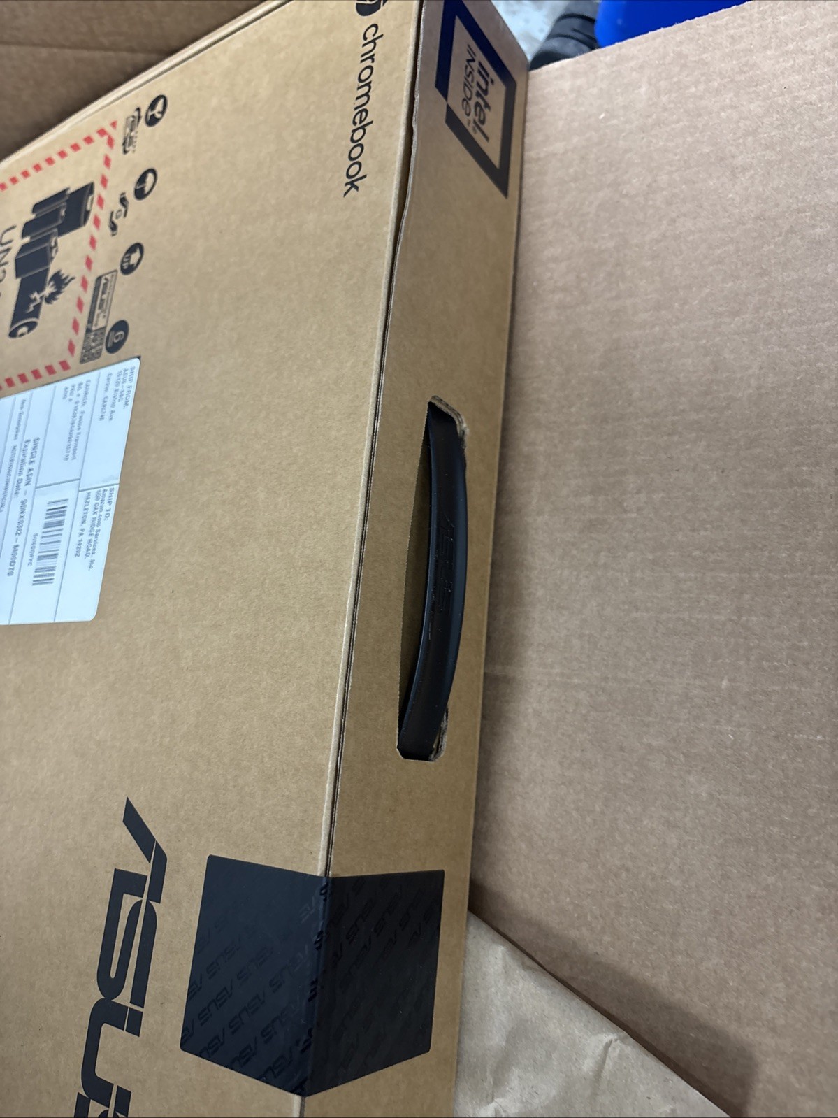ASUS Chromebook CX1, 14″ Intel N4500 Processor 64GB SSD 4GB RAM Laptop Chrome OS