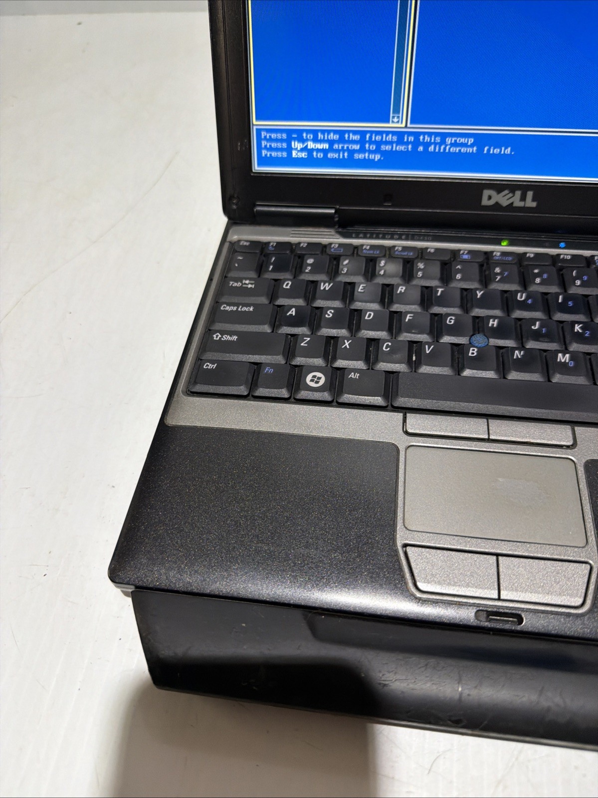 Dell Latitude D430 12″ Laptop Core 2 Duo 1.5gb Ram No Drives Boots Bios NO P/S