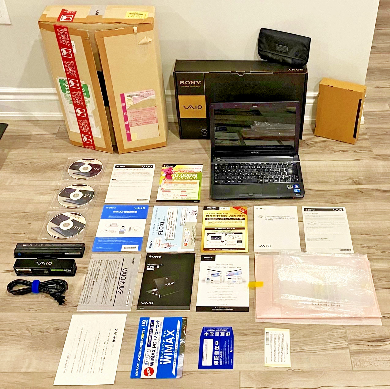Sony VAIO VPCS13AFJ S-Series Laptop – Full Kit, Collectors, Japan-only Features