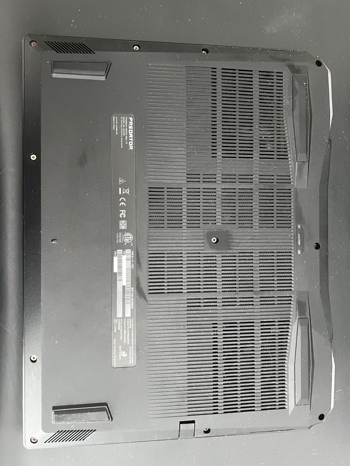 BROKEN – Acer Predator Helios Neo 16 i7-13700HX 16GB RAM NO SSD RTX 4060