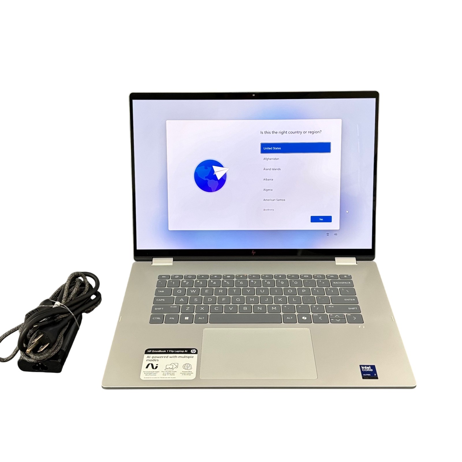 HP OmniBook 7 Flip 16-au0773cl Core Ultra 7 258V 2.2GHz 32GB RAM 1TB SSD 16″