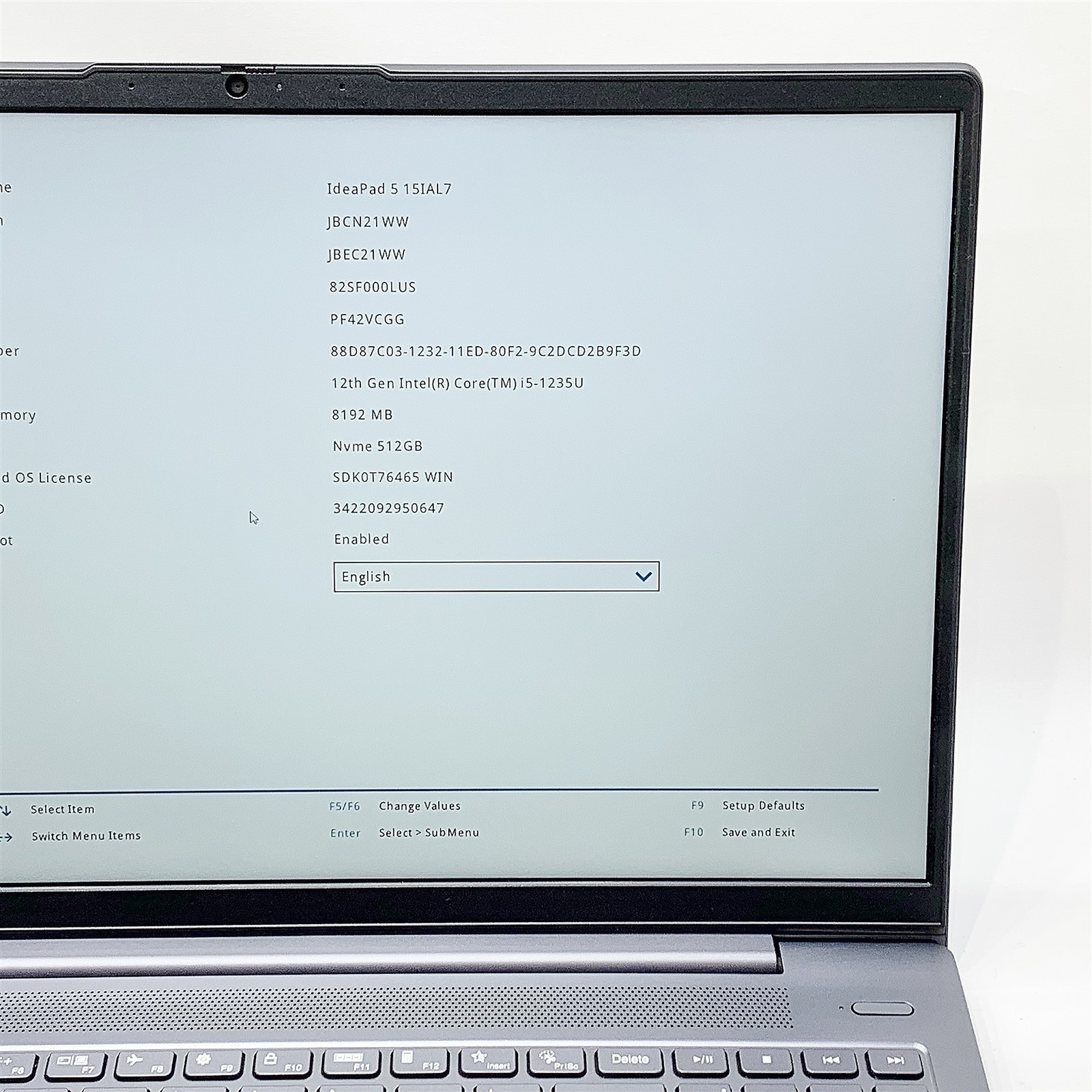 Lenovo IdeaPad 15IAL7 Laptop i5 1235U 1.30GHZ 15.6″ 8GB 512GB NVMe Windows 11