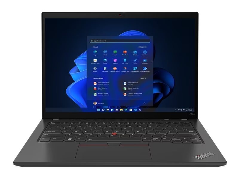 Lenovo ThinkPad P14s 11th Ed. i7 4.8GHz, 40GB RAM, 1TB SSD IPS 1080p nVIDIA T500