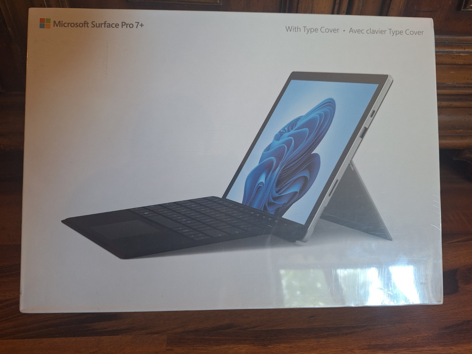Microsoft Surface Pro 7+ i5 11th 256GB SSD 16GB Windows 11, Platinum +Type Cover