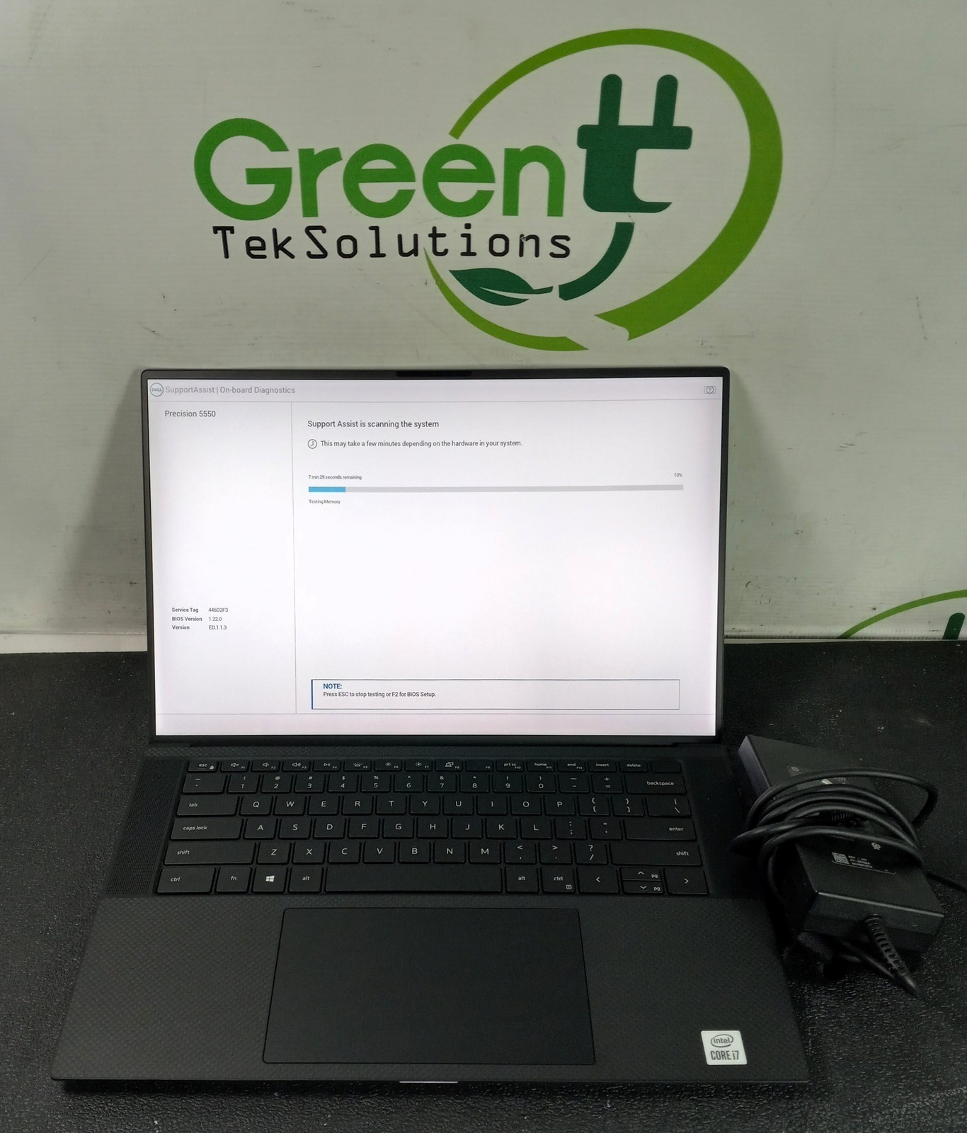 Dell Precision 5550 15.6″ Core i7-10850H 32GB 1TB SSD Laptop with Adapter Win11