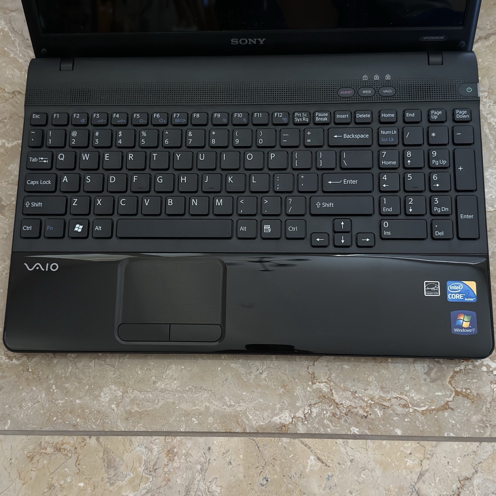 Sony VAIO PCG-71318L 15.6″ I5 M460 2.53Ghz 4GB RAM 256GB SSD