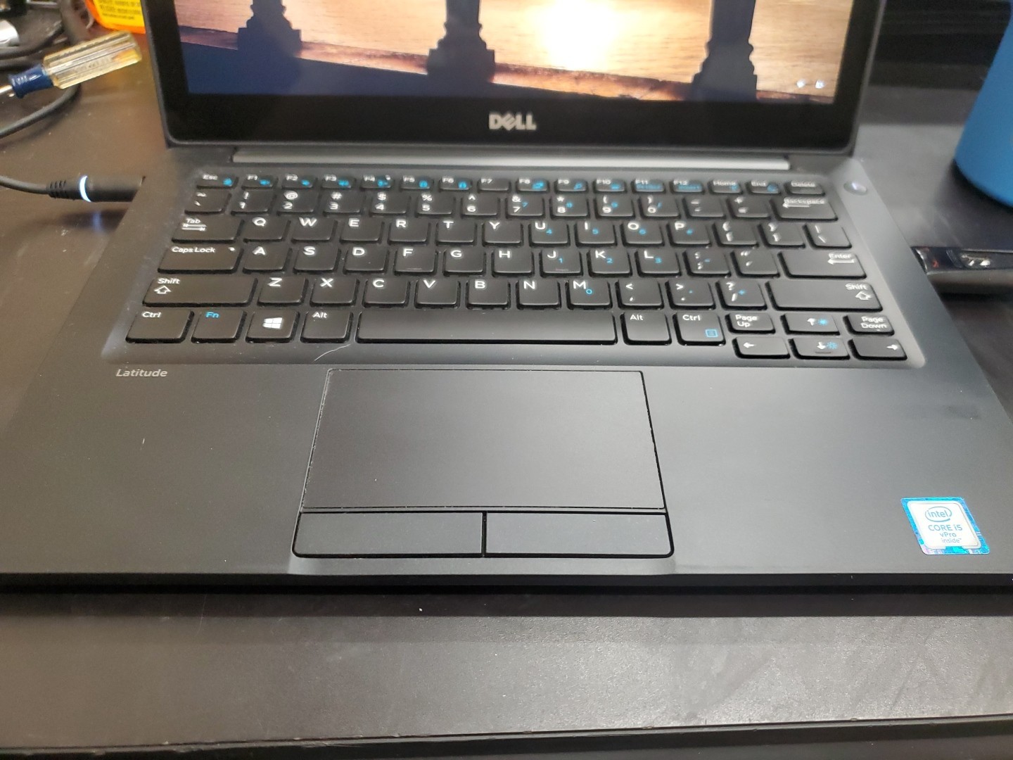 Dell Latitude 7280 Touchscreen 256GB SSD, i5-6300U 16GB Laptop 71625-2 K Poor KB