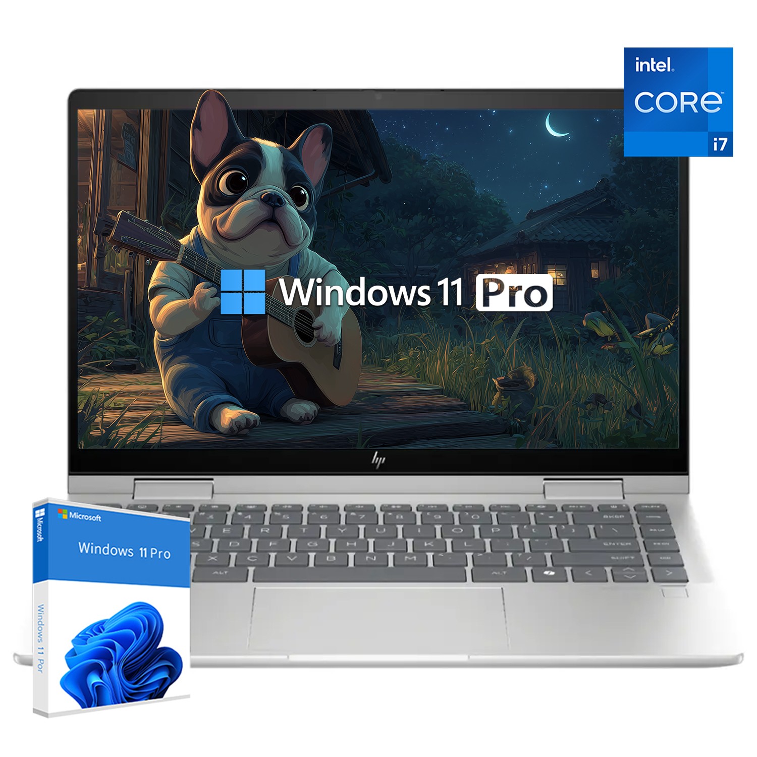 HP 15.6″FHD Touch Laptop,10-Core i7-1355U 5GHZ UpTo 16GB RAM 1TB SSD+W11Pro