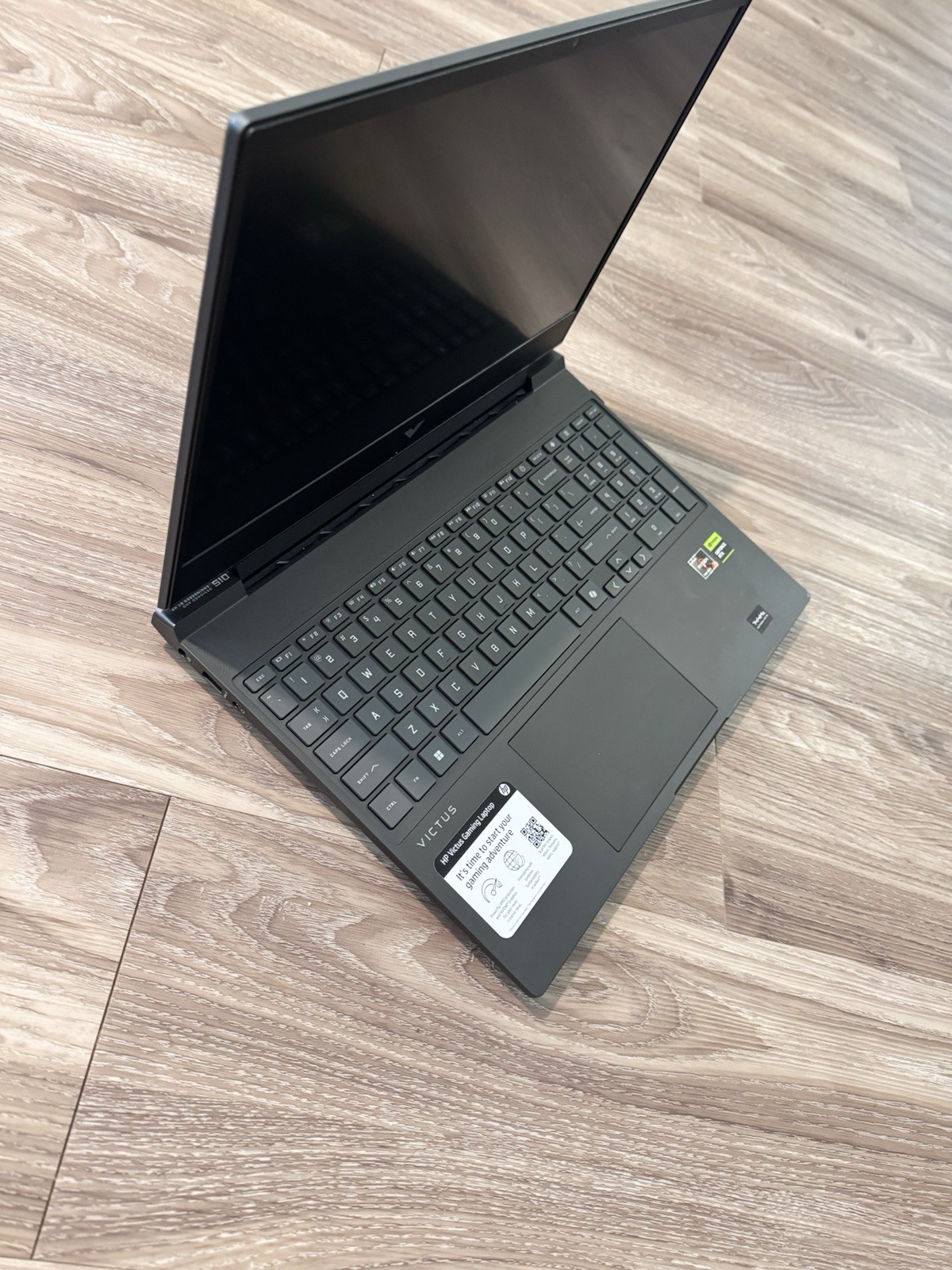 HP Victus Gaming Laptop AMD Ryzen 7 NVIDIA RTX SSD 15.6″ Black Windows 11