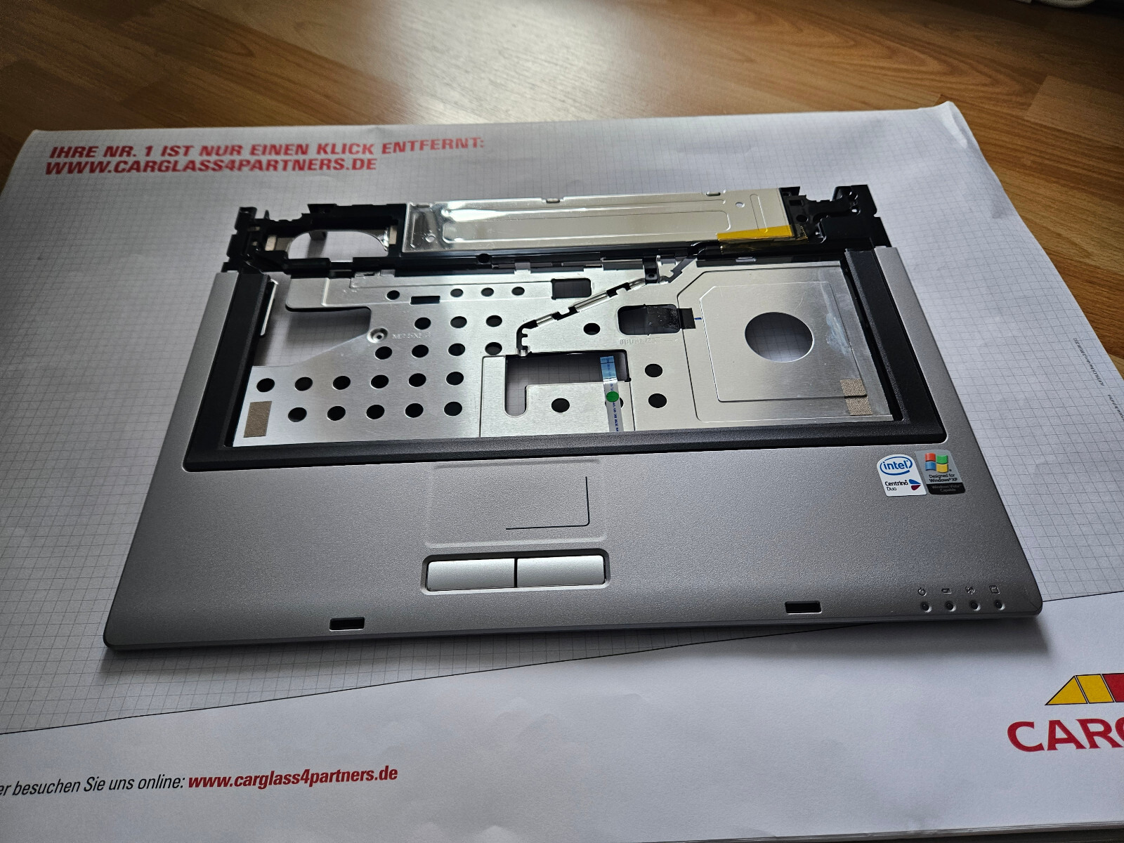 Terra Mobile 6000 Case Upper Shell + Touchpad