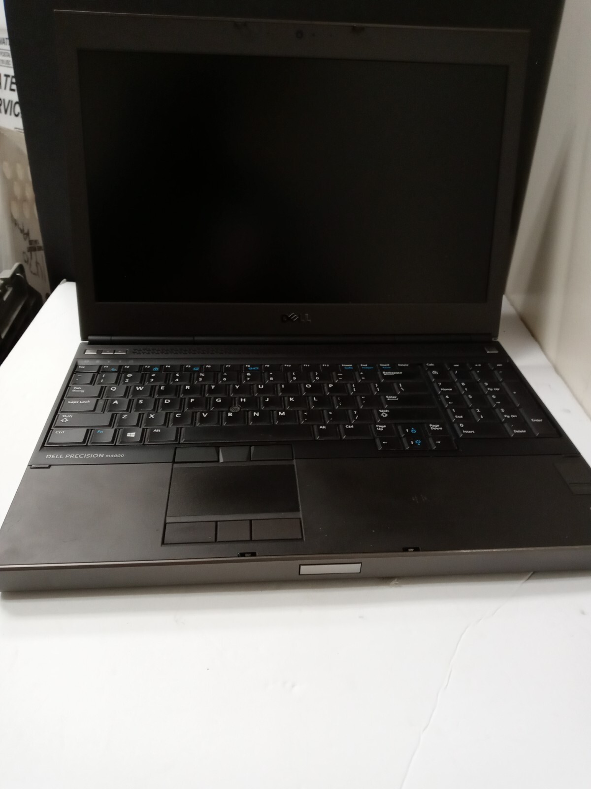 Dell Precision M4800 NVIDIA Quadro K1100M 8GB i7-4700MQ NO ADAPTER +NO BATTERY