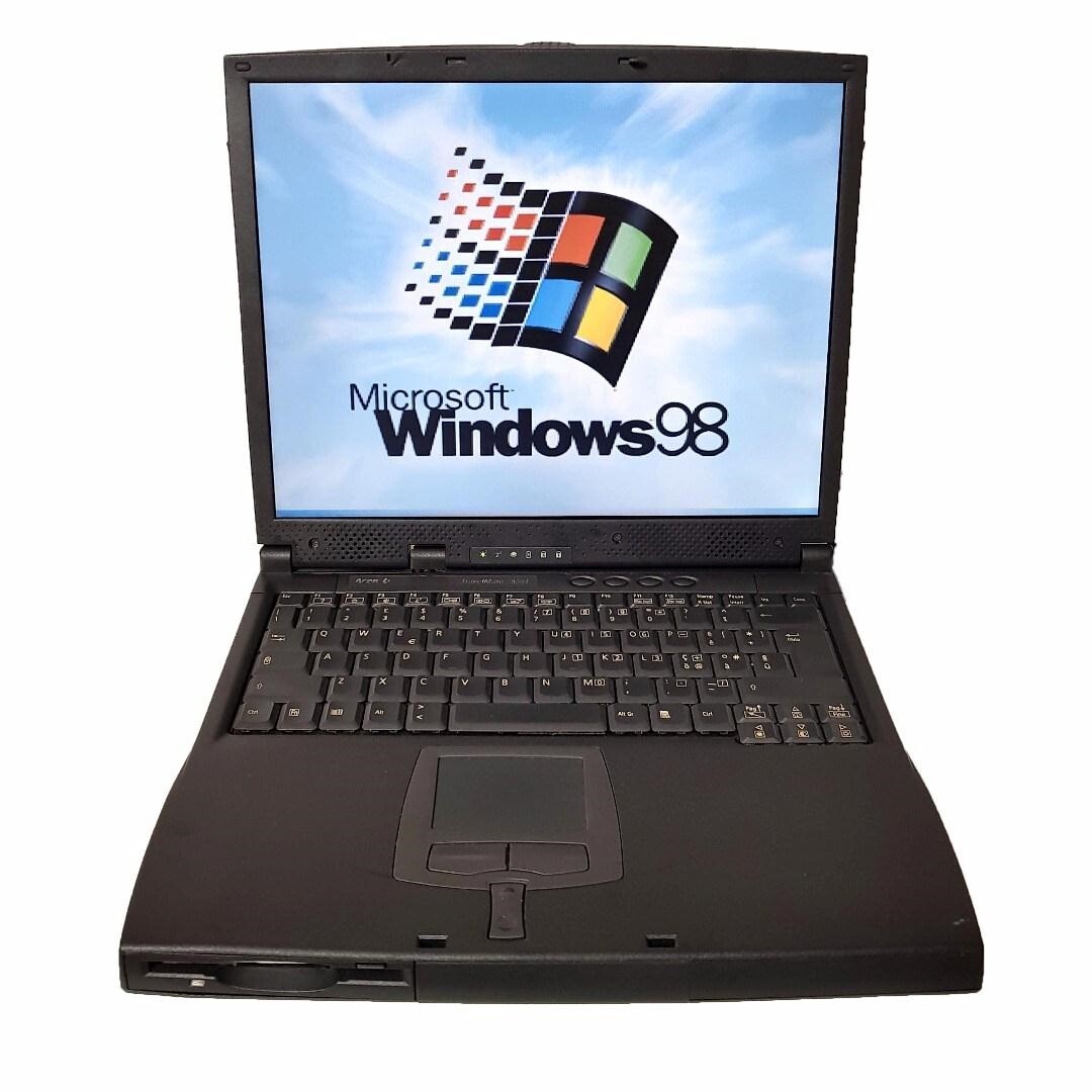 Windows 98 Serial Floppy 800MHz Laptop Notebook Old Devices 21023