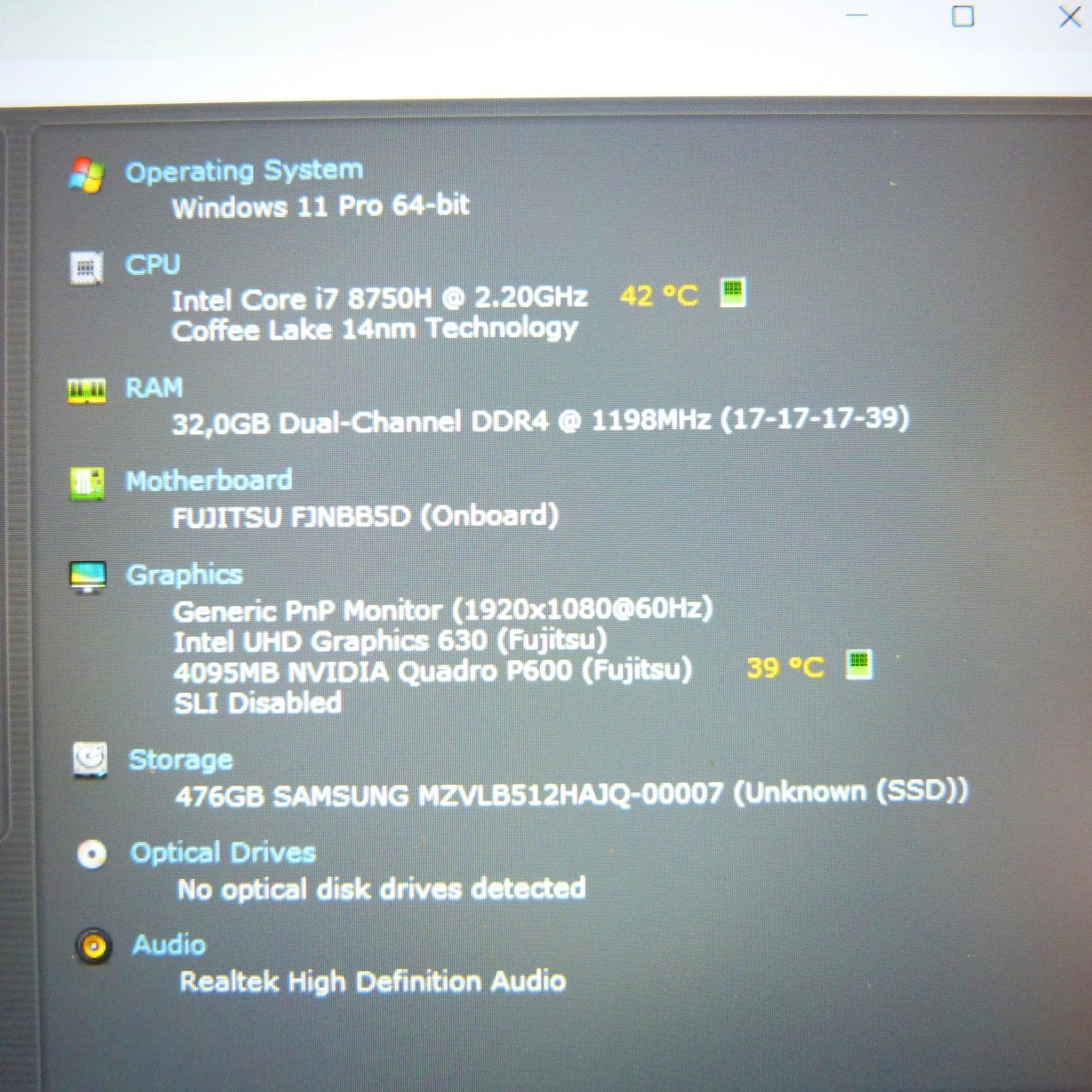 Fujitsu H780 ELITE WORKSTATION 180 Degree FULLHD l 32GB RAM NEW SSD Windows 1…