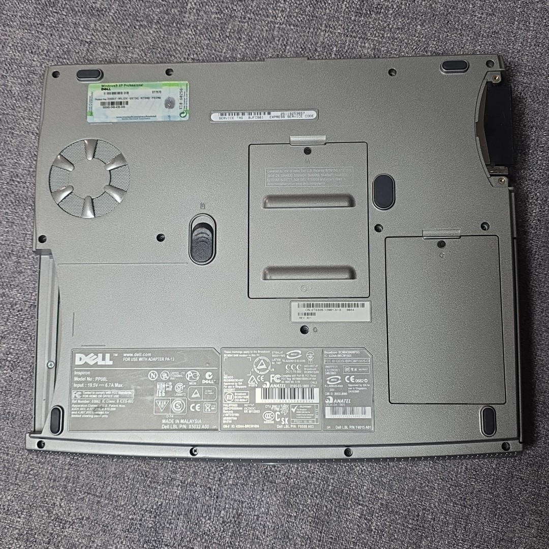 Dell Inspiron 5160 PP08L 15.1″ No AC Adaptor – For Parts