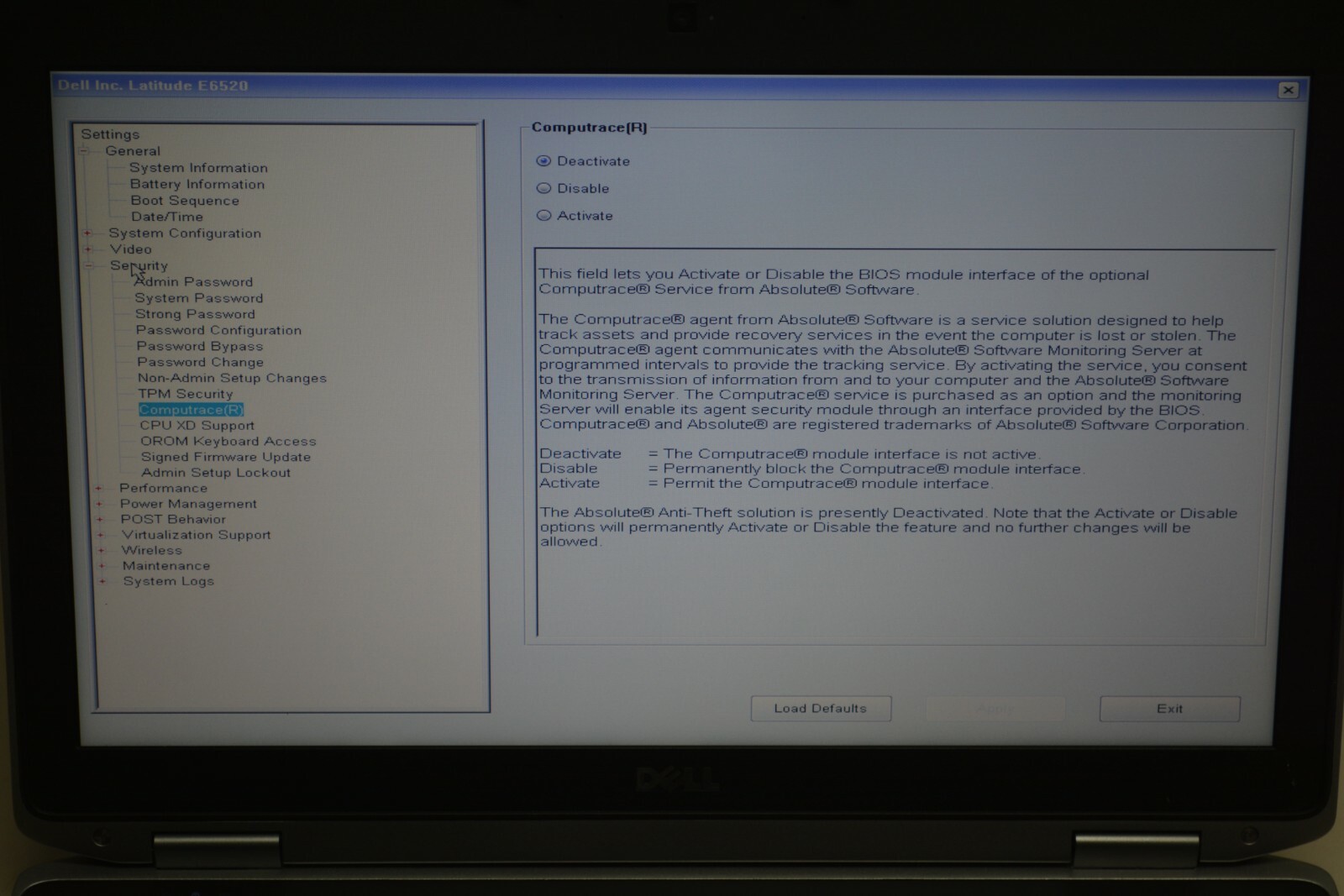 Dell Latitude E6520 Intel Core i7-2720QM @ 2.20GHZ 8GB Ram No HD #W165