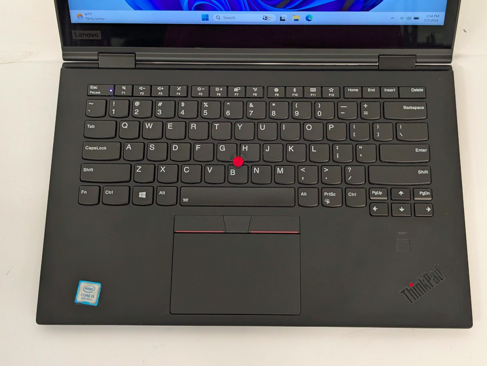 Lenovo X1 Yoga 3rd Gen ThinkPad 14″ Touch Intel i5-8350U 8GB 256GB *BAD KEYBOARD