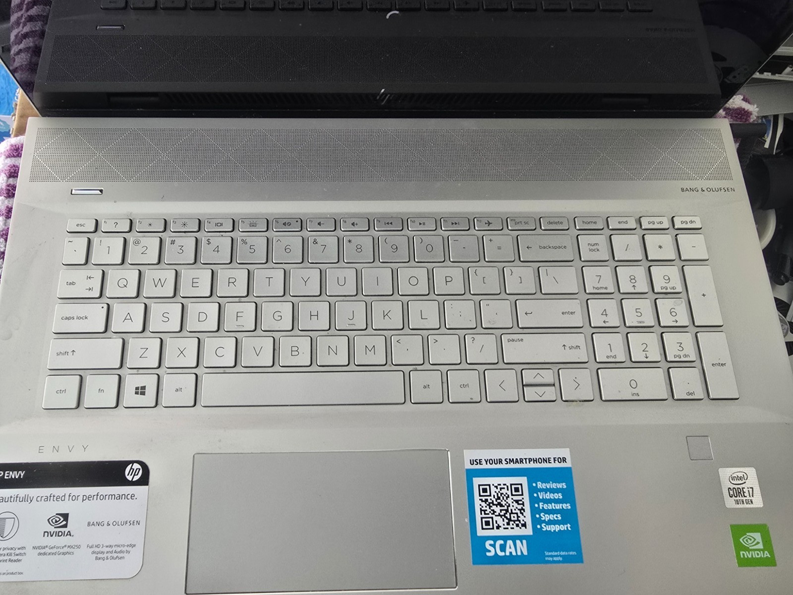 HP 17M ENVY CE+i7-10510@4.9GHz+1TB SSD+1TB SATA+32GB RAM+NVIDIA+ FREE AI-ONBOARD