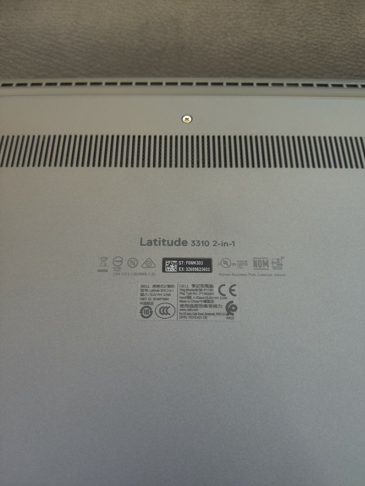 Dell Latitude 3000 3310 13.3″ Touchscreen 2 in 1 Notebook – 1920 x 1080