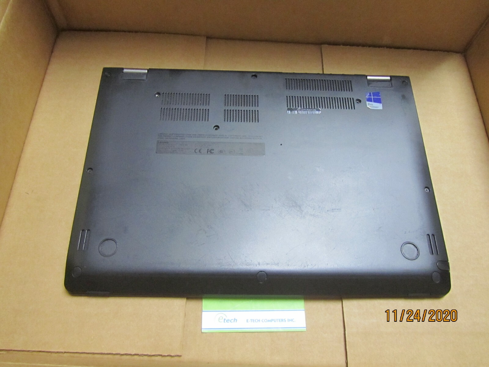 20ELS04900 ThinkPad Yoga 460 i7-6600U 8GB 512GB SSD 14″ FHD Touch Screen Win10