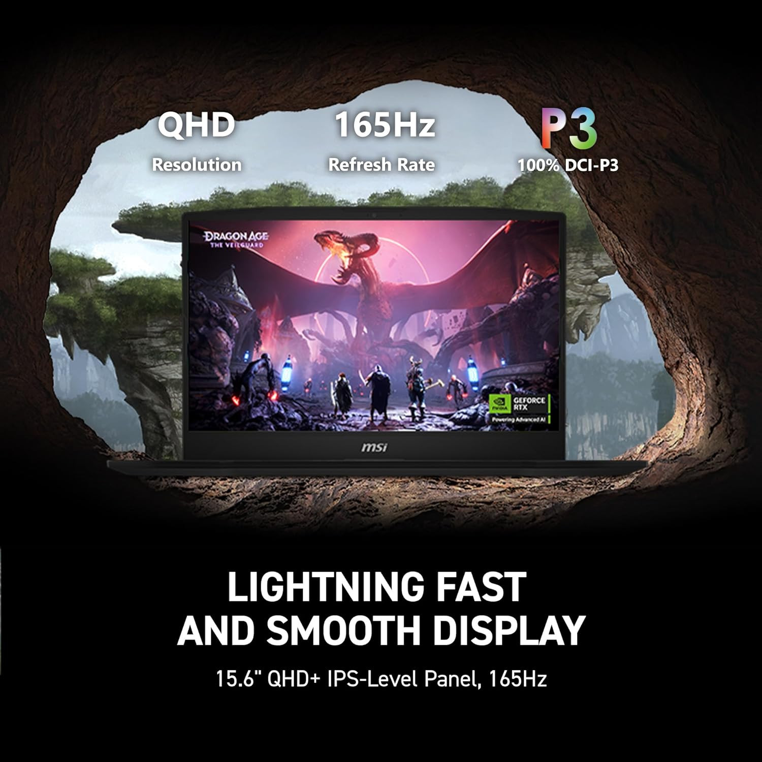 Katana 15 HX 15.6” 165Hz QHD+ Gaming Laptop: Intel Core I9-14900Hx, NVIDIA Gefor