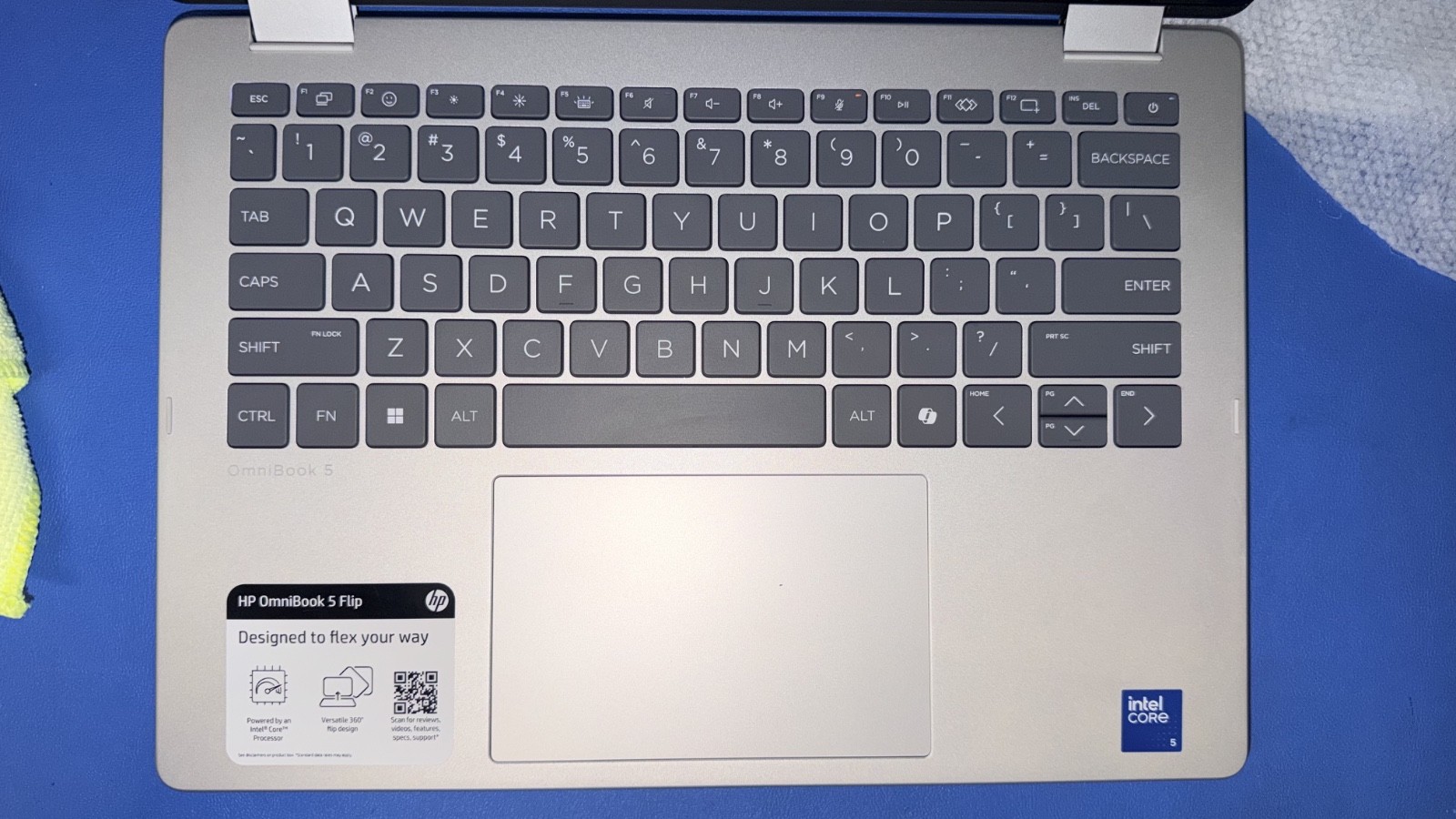 hp – omnibook 5 flip 2-in-1 14inch 2k display