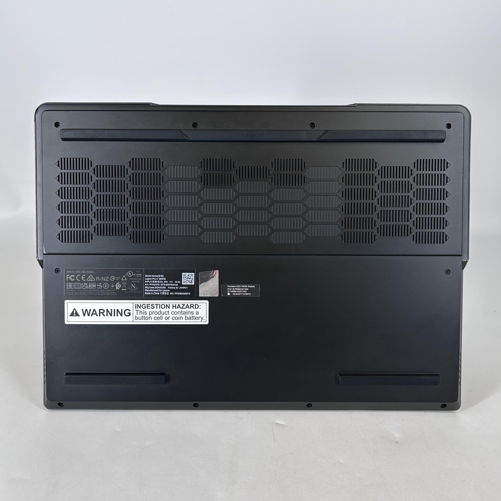 Lenovo Legion Pro 5i Gen 9 16 165Hz QHD+ 2.2GHz i9-14900HX 16GB 1TB SSD RTX 4060
