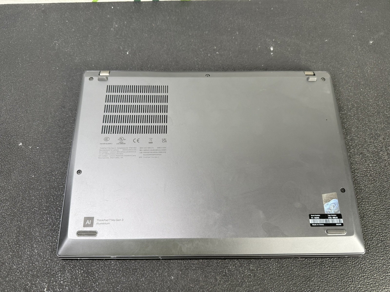 Lenovo ThinkPad T14s Gen 3 Ryzen 7 PRO 6850U 2.69GHz 16GB DDR5 512GB NVMe Touch