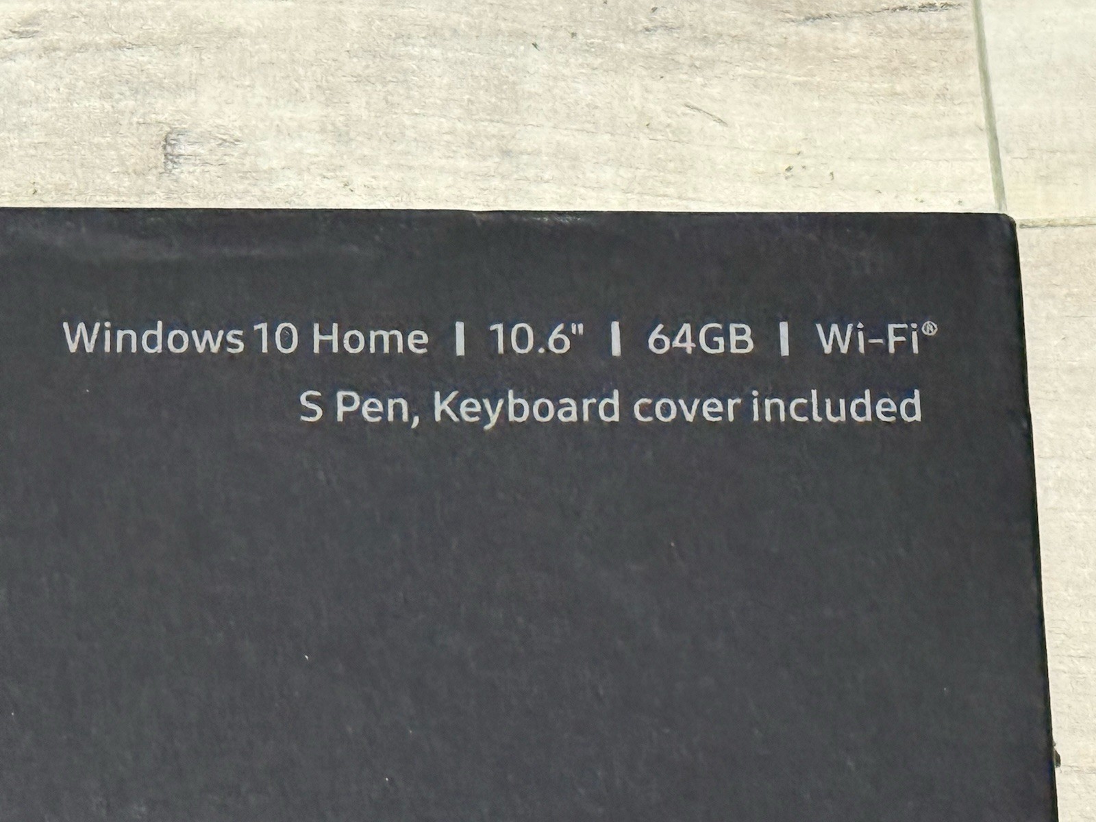 Samsung Galaxy Book 10.6″ SM-W620 New Sealed 7th Gen Intel Core m3 Win 10
