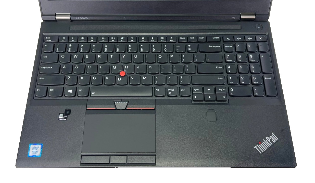 Lenovo ThinkPad P51 15.6″ Laptop Xeon NVIDIA 512GB SSD 32GB RAM Win 11 (RSH) C