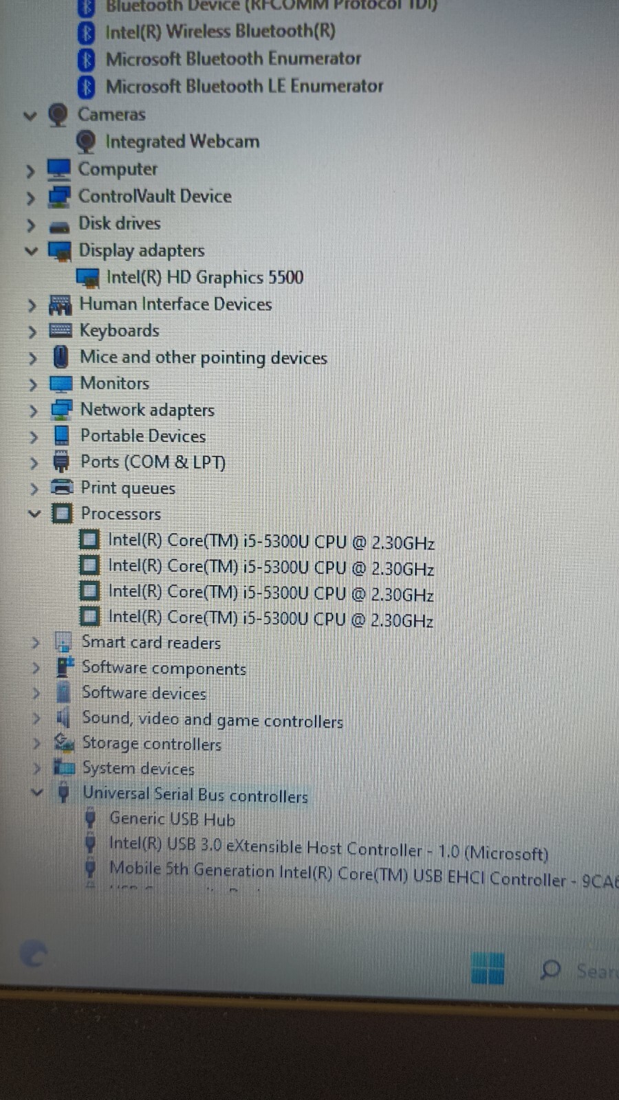 0325-03 LatitudeE5450(No Battery!Yes charger!).i5 5th gen.8GB.14″.120GB SSD”.W11