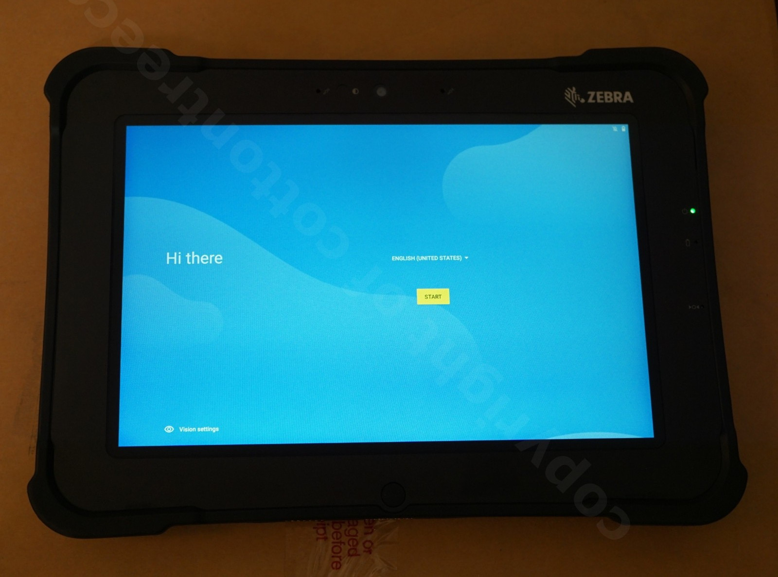 New OB Zebra Rugged LTE Tablet XSLATE L10 Android 128GB NFC RTL10B1-B4AS0P0000NA