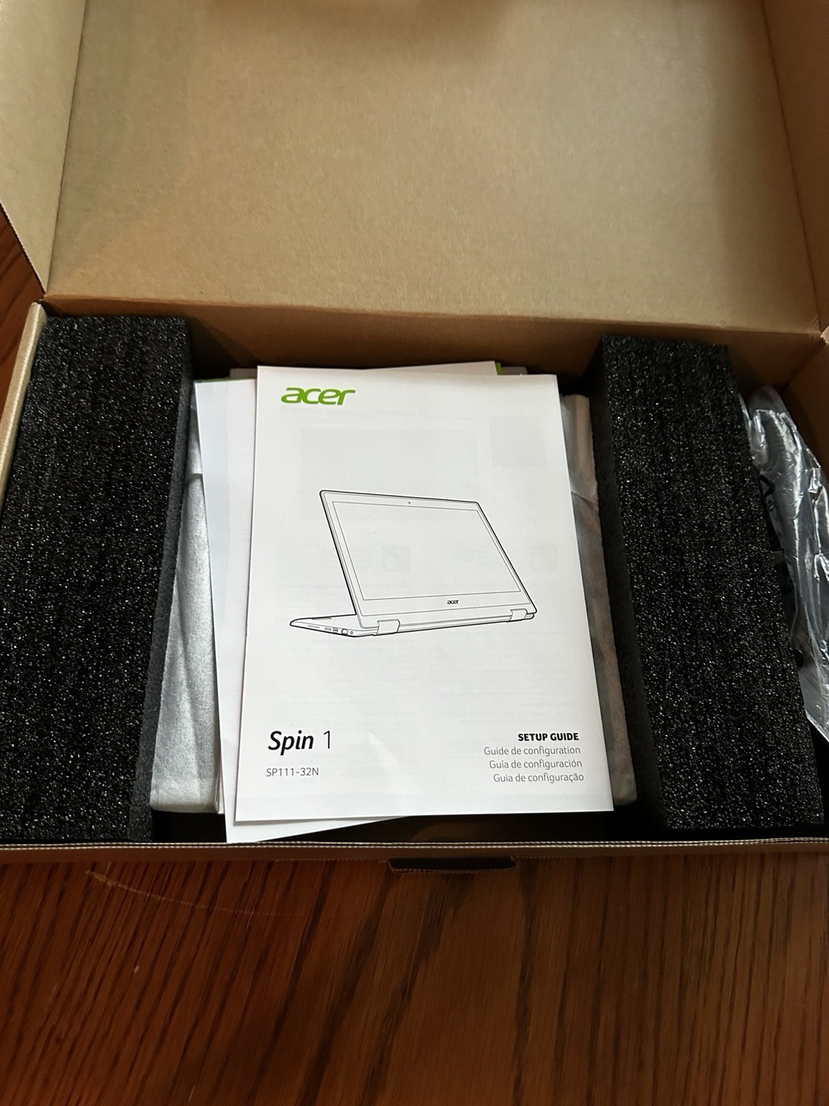 Acer SP111-32N-P6CV Spin 1 11.6” Multi-Touch FHD IPS LCD 64GB Steel Gray In Box