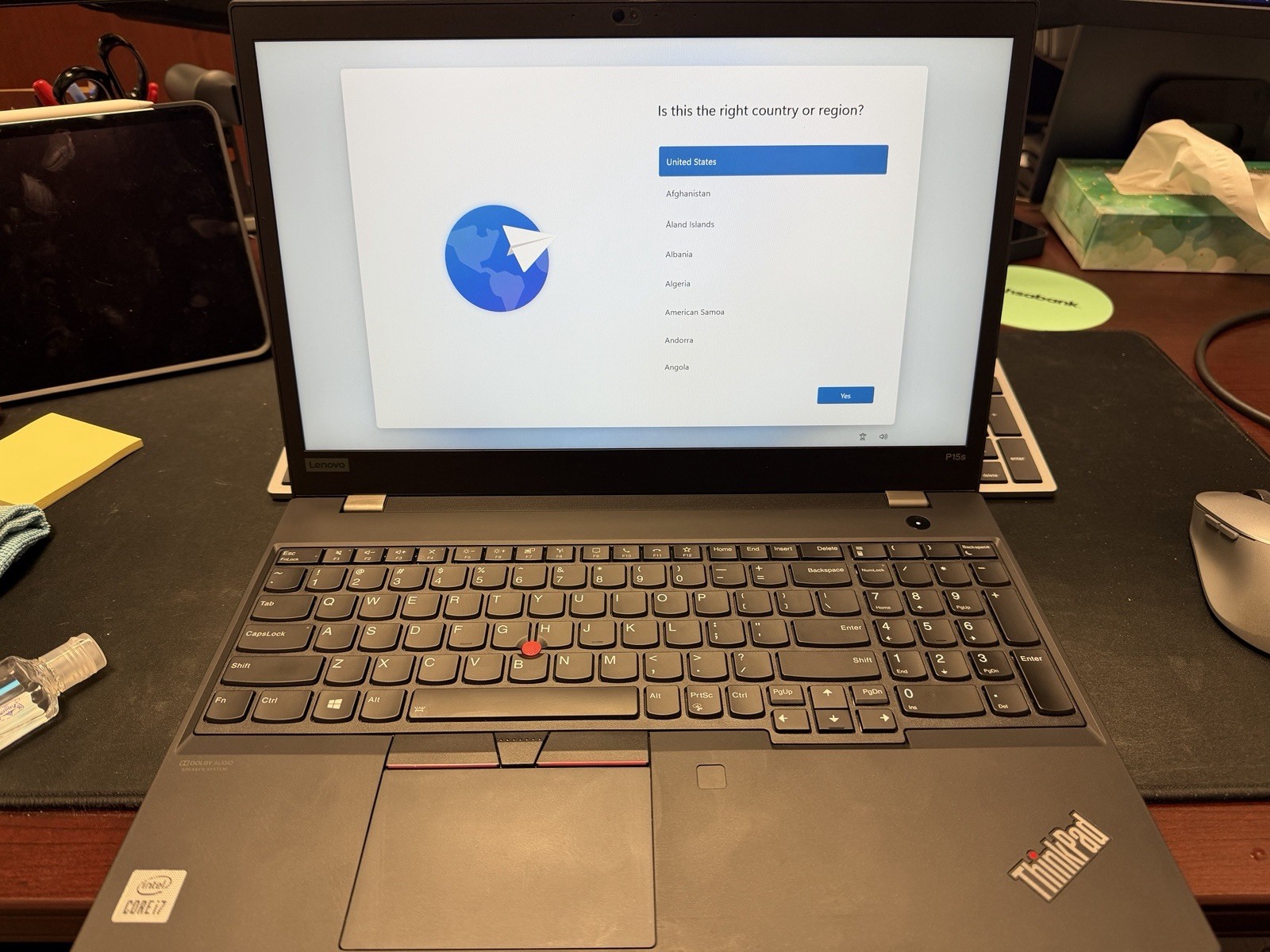Lenovo ThinkPad P15s Gen 1 | i7-10510U | 32GB RAM | 512GB SSD | Quadro P520 |