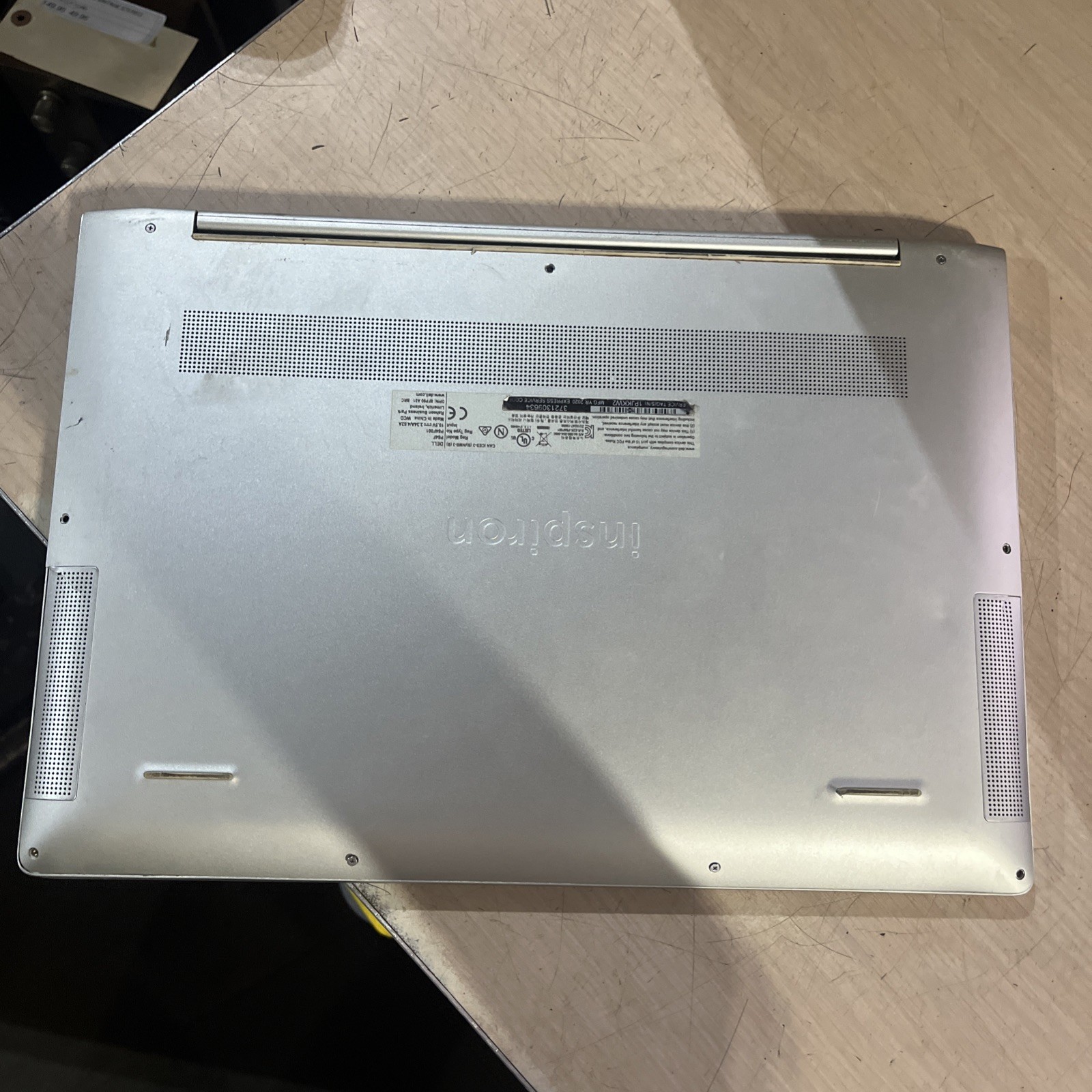 DELL INSPIRON 7591 2 IN 1 INTEL CORE I5-10210U 8GB RAM NO HD