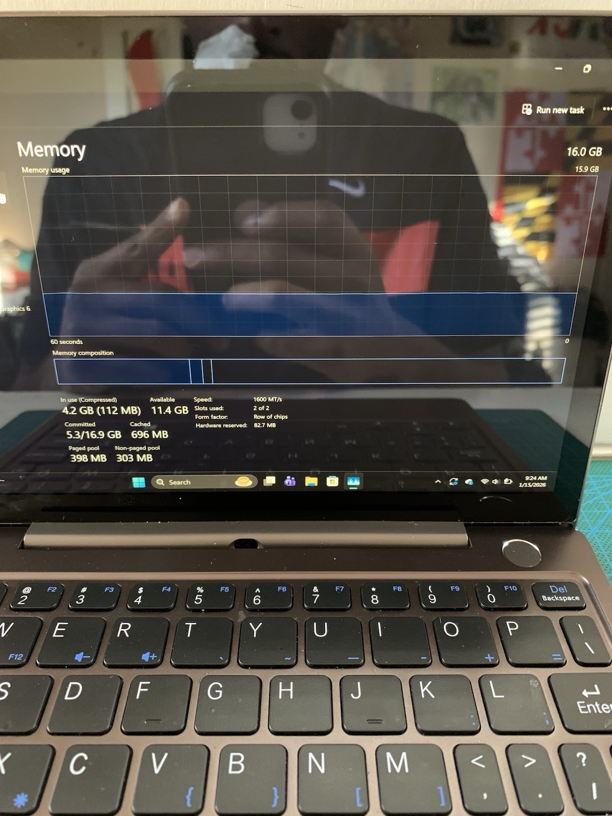 GPD P2 MAX Windows 11 Core m3-8100Y Memory 16GB SSD 512GB