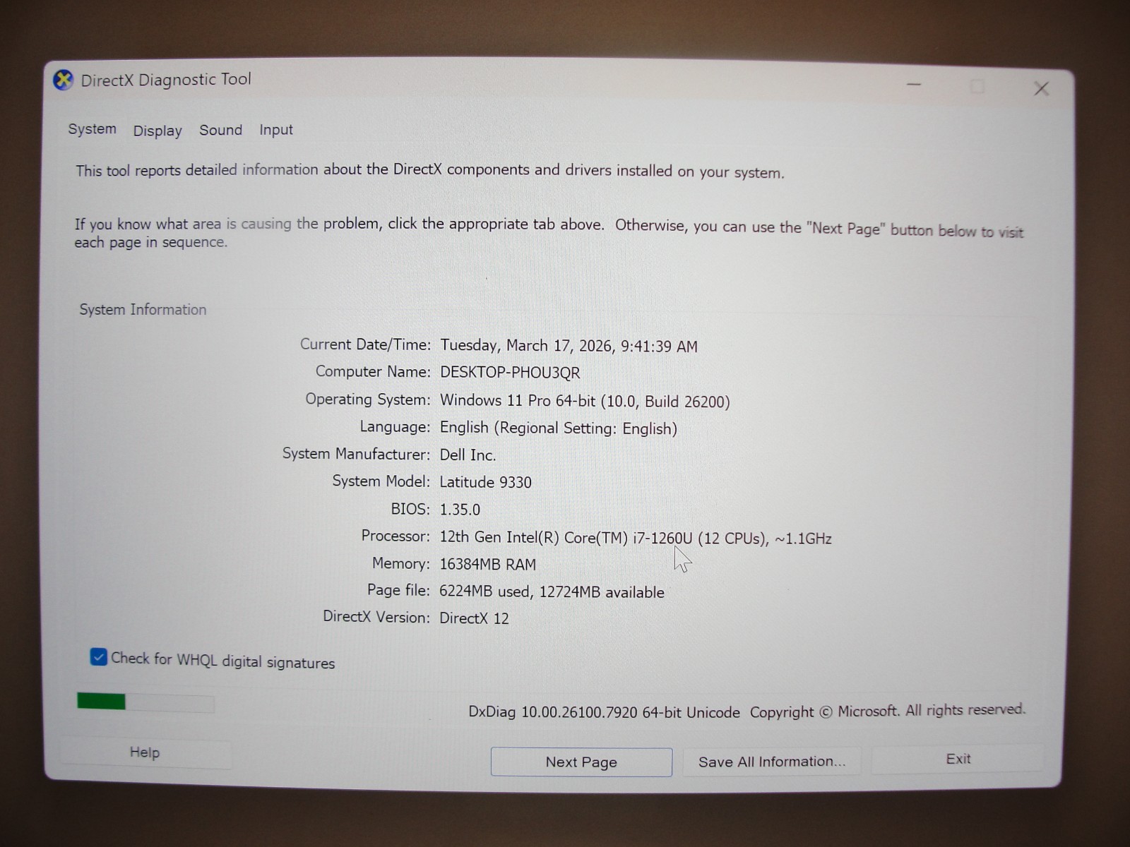 Dell Latitude 9330 13.3″QHD+ Touch Core i7-1260U 1.1GHz 16GB RAM 256GB SSD +PA