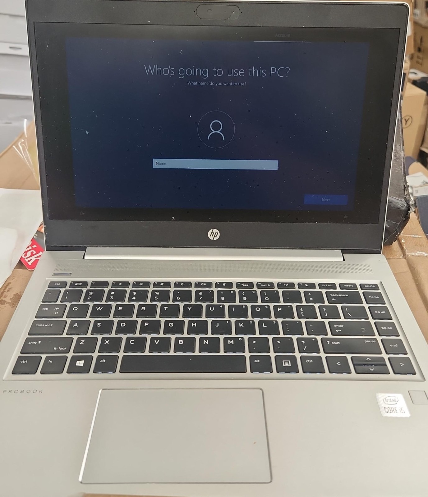 HP ProBook 440 G7 13.9in i3-10110U 4GB 256GB Used No Box No Charger