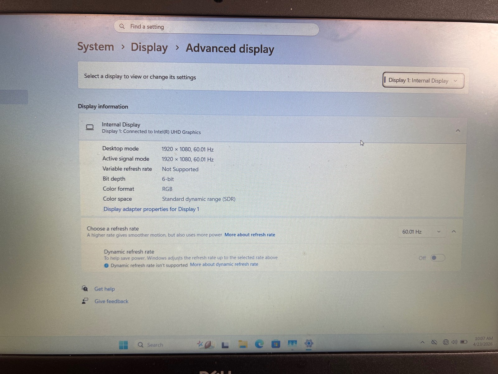 Dell Vostro 3590 Intel Core i7-10510U 8 GB 256GB SSD 15.6″