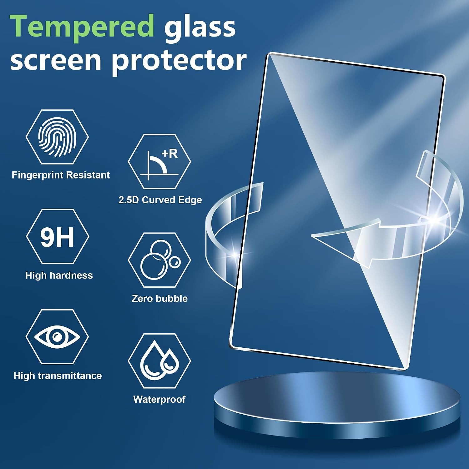 Lenovo 12.7 inch Screen Protector – Tempered Glass, 9H Hardness, Anti-Scratch, C