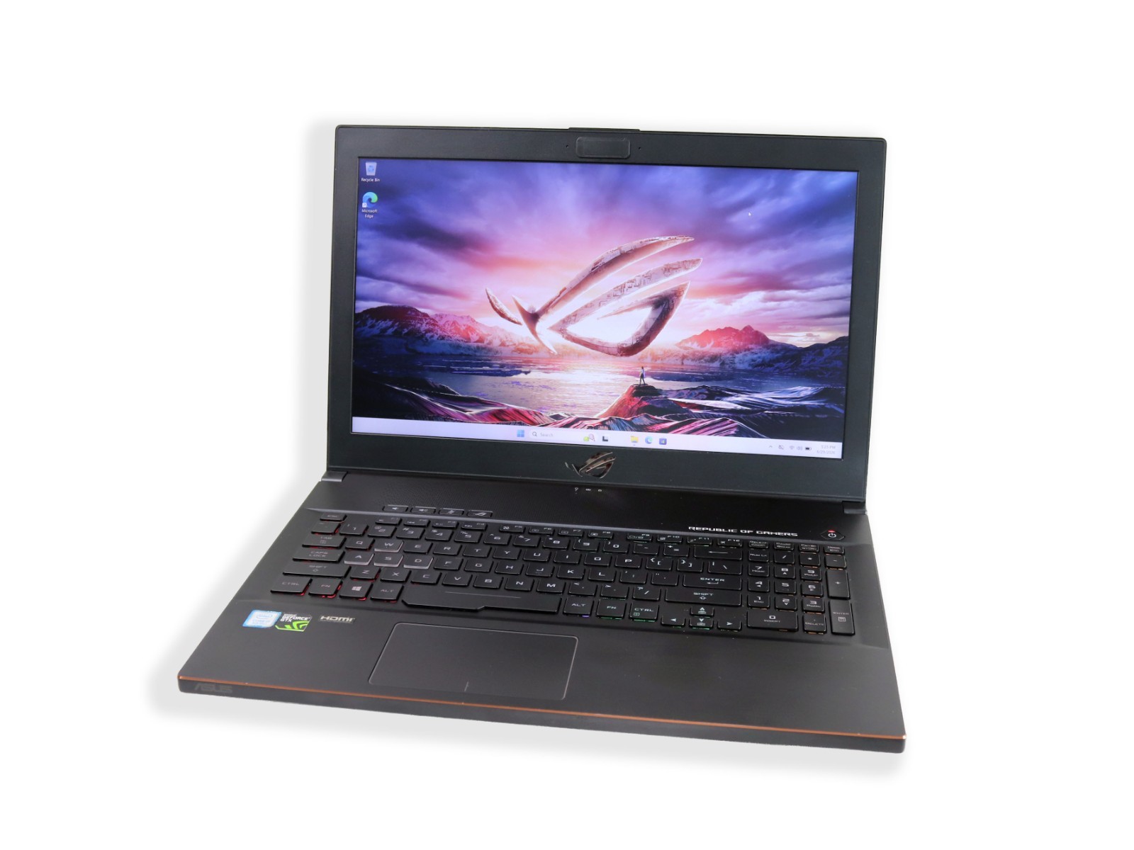 ASUS ZEPHYRUS GU501G 15.6″ Intel i7-8750H 16GB RAM 256GB SSD+1TB NVIDIA GTX 1060
