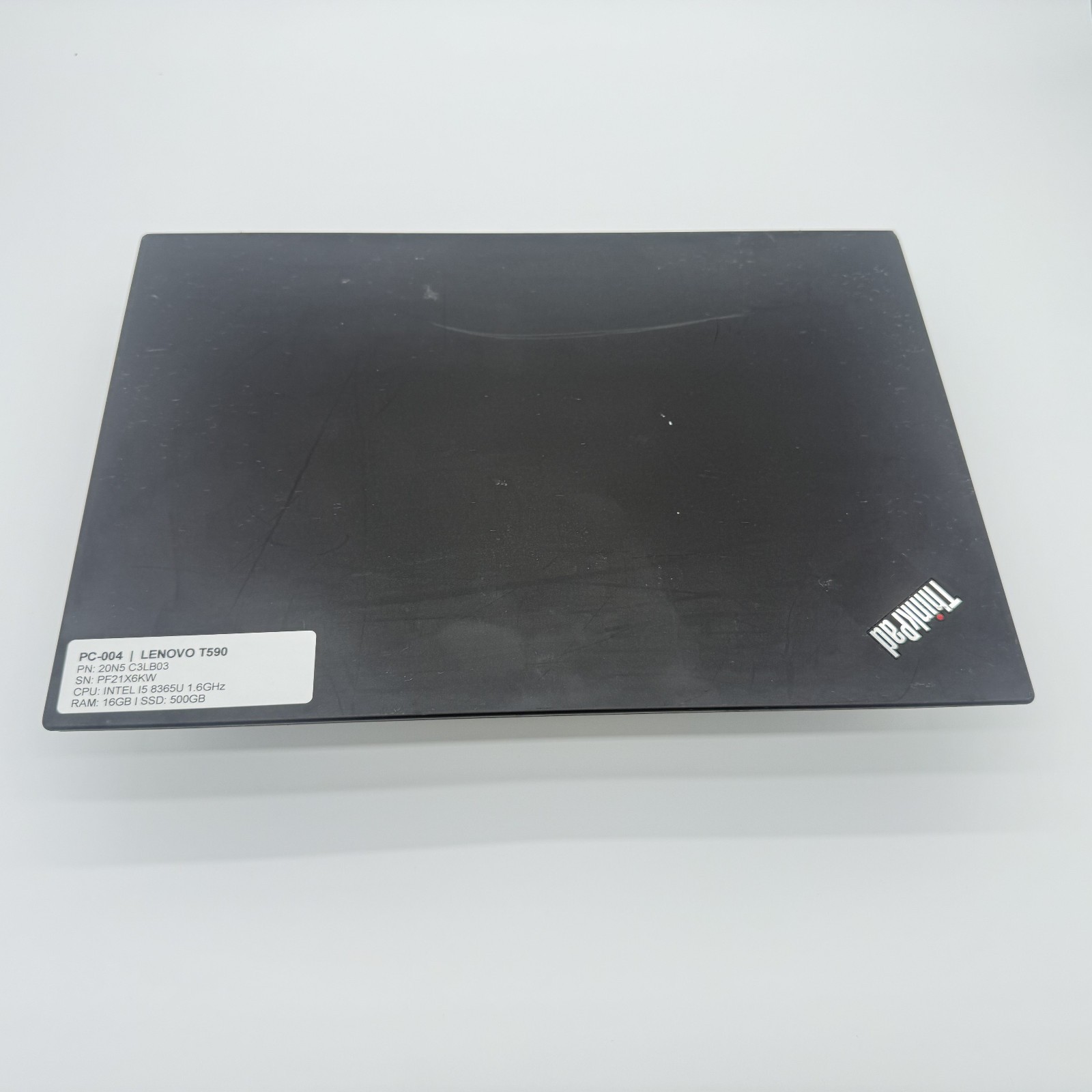 Lenovo ThinkPad T590 i5-8365U 16GB 500GB SSD Win 11 Missing Shift Key (PC-004)