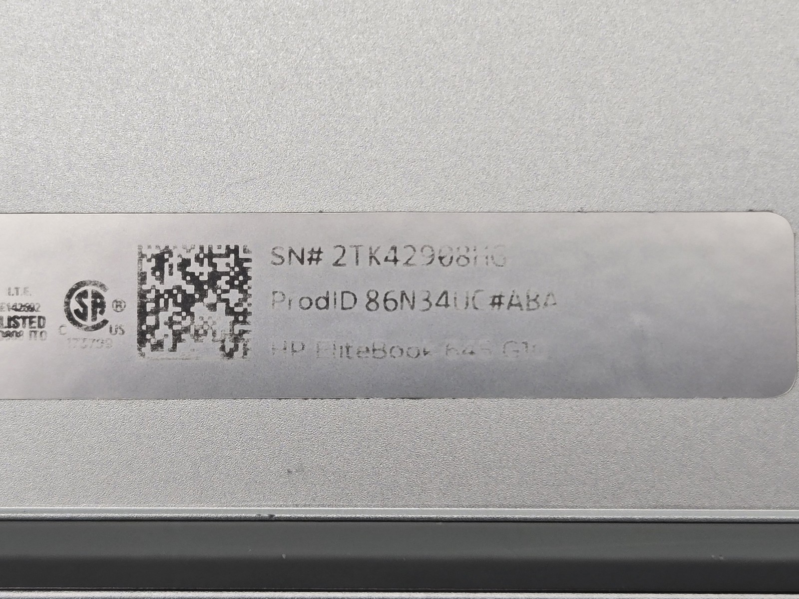 HP EliteBook 645 G10 14″ FHD RYZEN 5 PRO 7530U 512GB SSD 16GB W11P Warranty