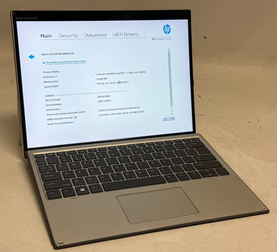 HP Elite x2 G8 2in1 12.3″ (i7-1185G7 3.0GHz – 16GB RAM – NO OS/HDD)