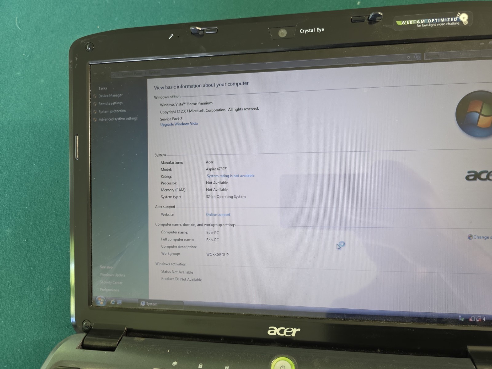 Aspire 4730Z Series