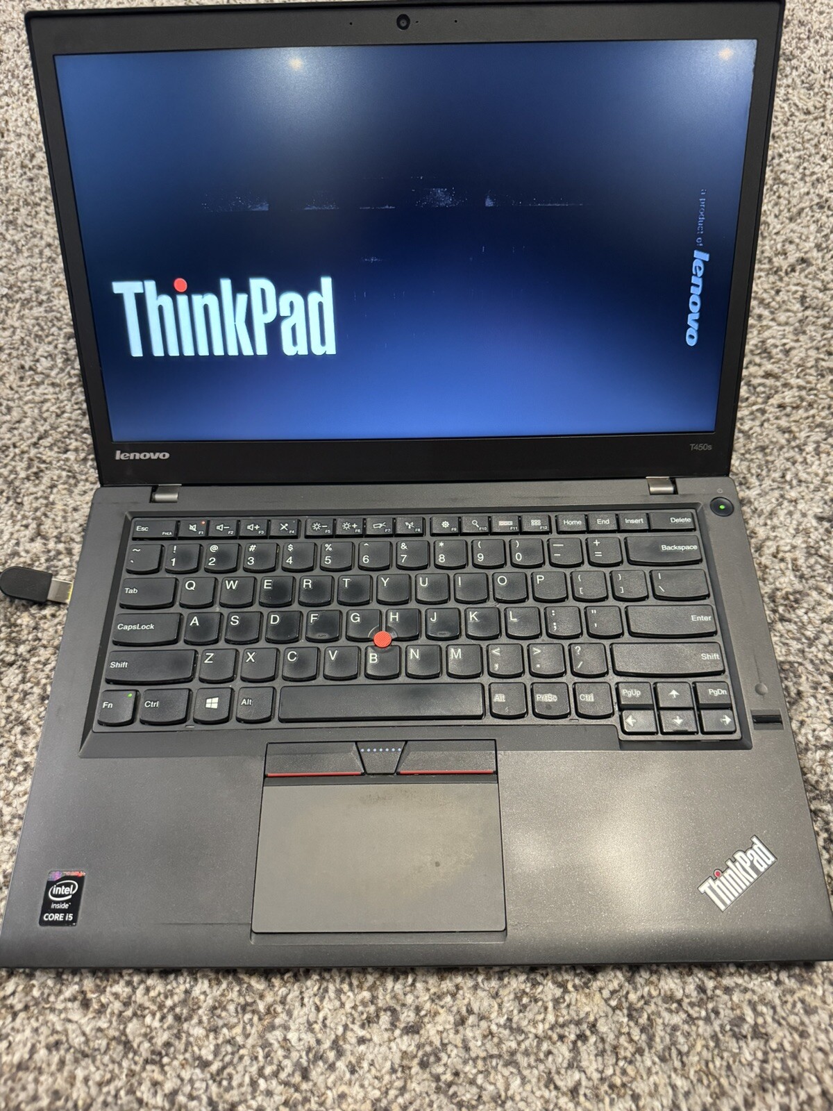 Lenovo ThinkPad T450s Laptop Core i5-5200U @ 2.20GHz 8GB RAM 500GB HHD Win11